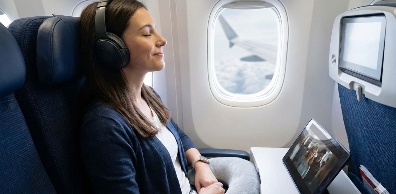 Best noise-canceling gadgets for long haul flights