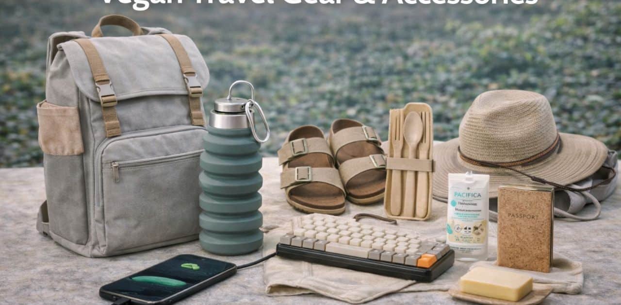 Vegan travel gear & accessories