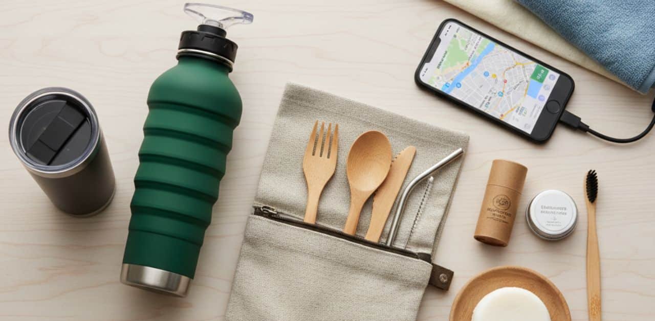 Zero-waste travel essentials