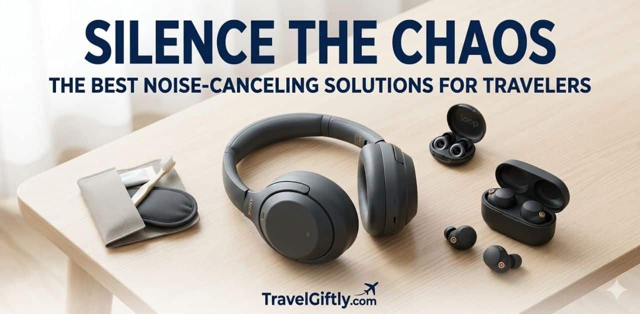 Noise-canceling solutions for travelers