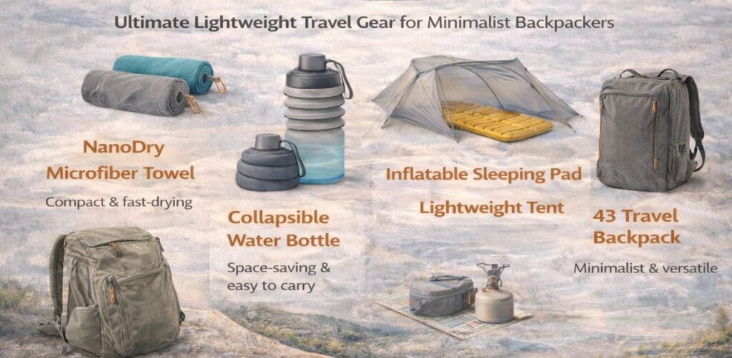 The Art of Going Light: Ultimate Lightweight Travel Gear for Minimalist Backpackers.