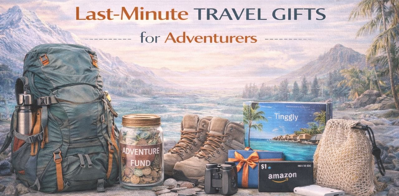 Last-minute travel gifts for adventurers
