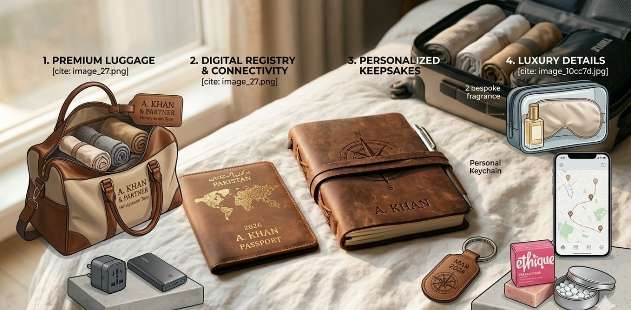 Luxury honeymoon gifts for couples