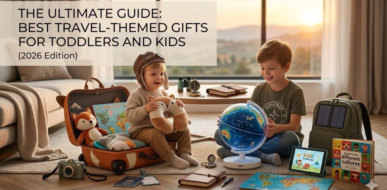 Best travel-themed gifts for toddlers and kids