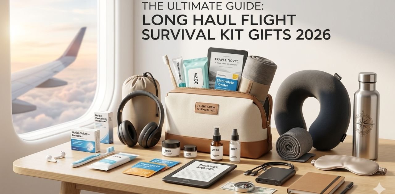 Long haul flight survival kit gifts 2026