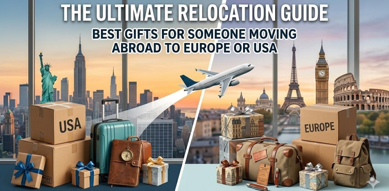 Gifts for someone moving abroad to Europe or USA