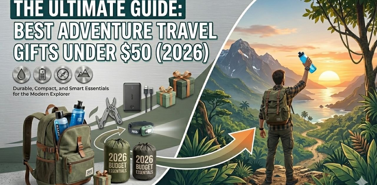 Best adventure travel gifts under $50 (2026)