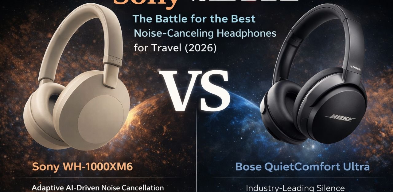 Sony vs Bose: Best noise-canceling headphones for travel 2026