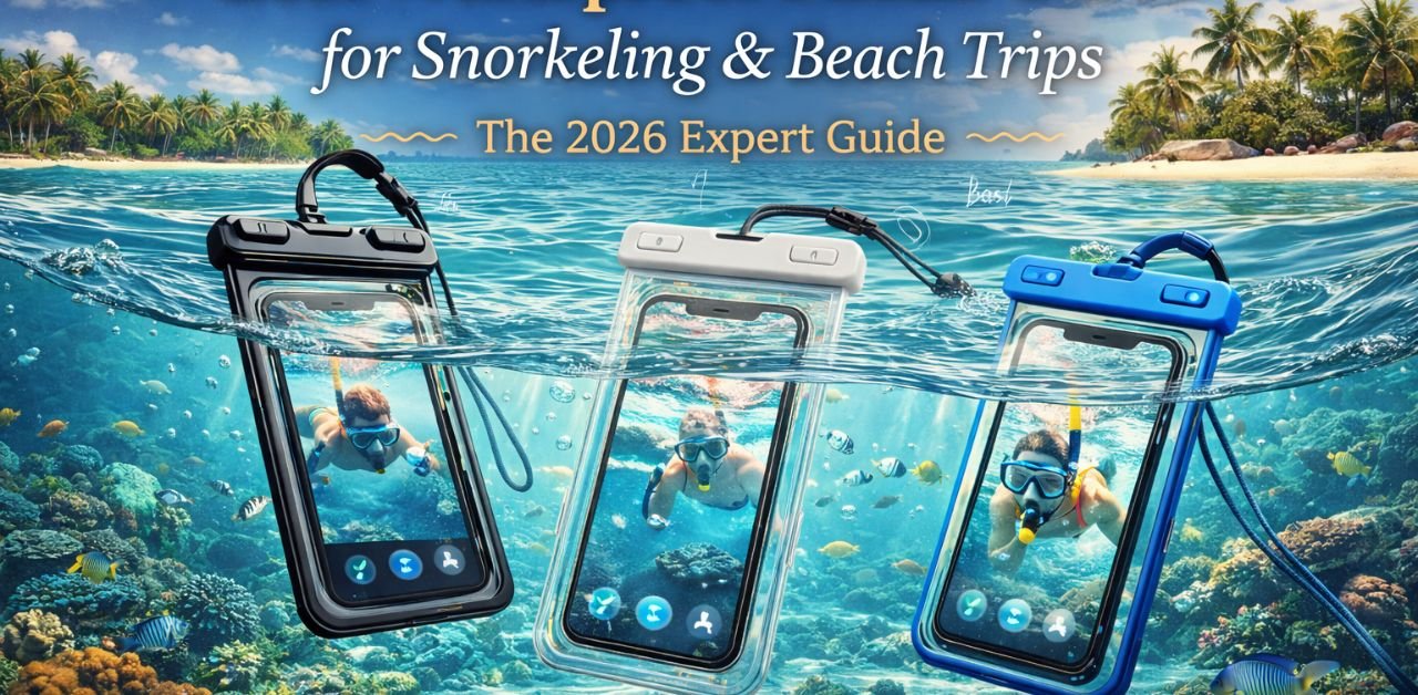 Best waterproof phone cases for snorkeling & beach trips
