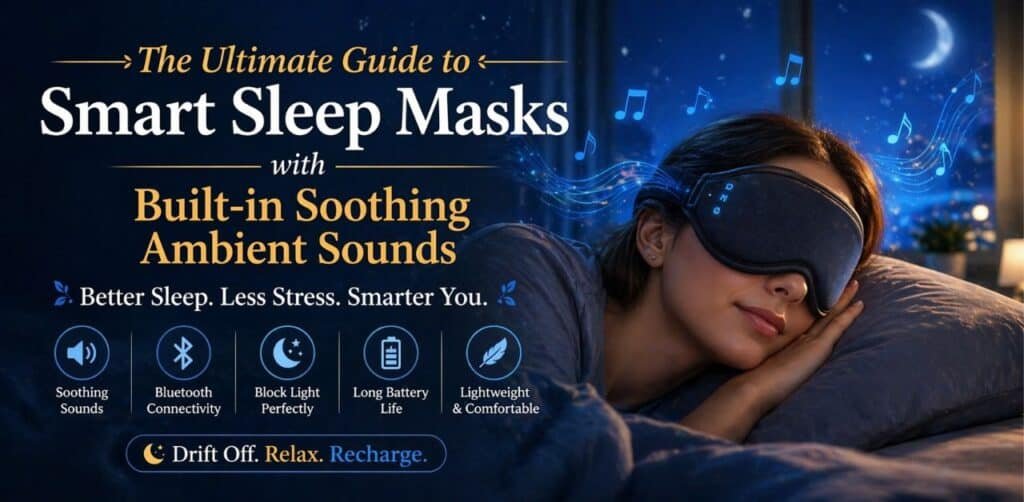 The Ultimate Guide to Smart Sleep Masks with Built-in Soothing Ambient Sounds