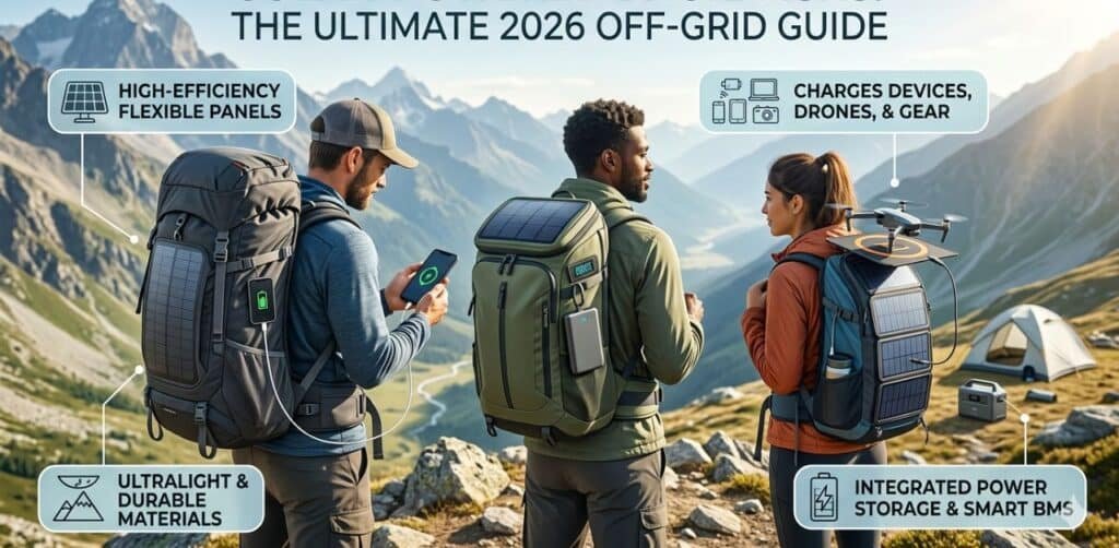 Solar-Powered Backpacks for Off-Grid Camping and Hiking: The Ultimate 2026 Guide Solar-Powered Backpacks for Off-Grid Camping and Hiking: The Ultimate 2026 Guide