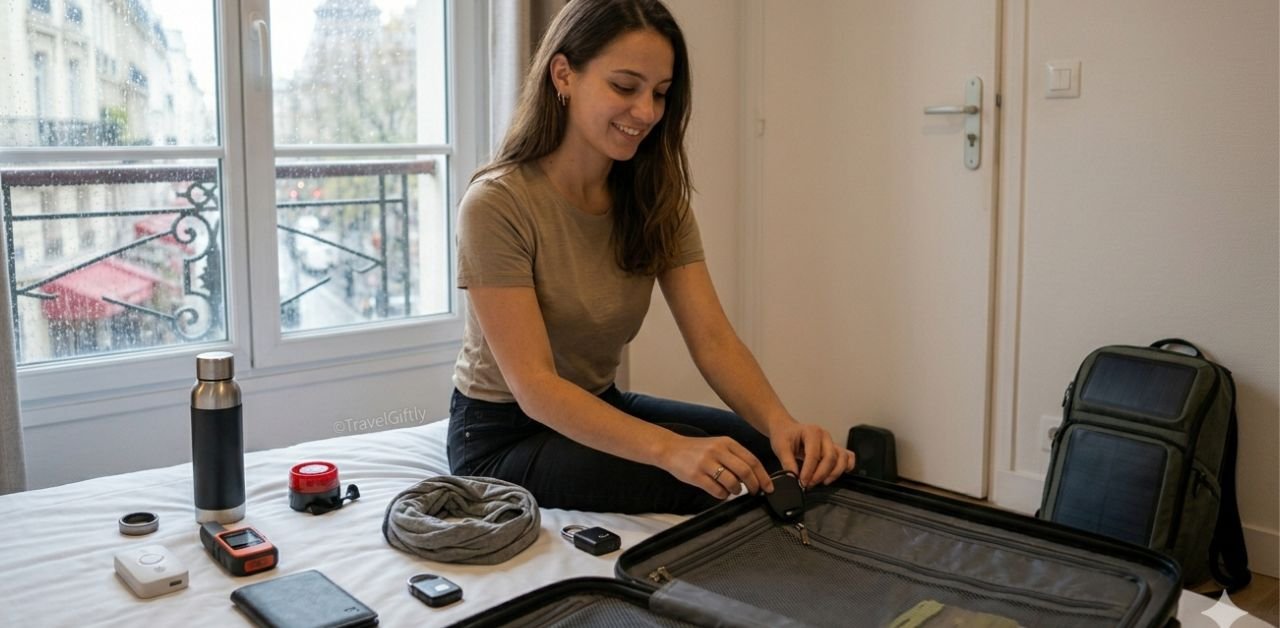 Essential travel safety gifts for solo female travelers in 2026