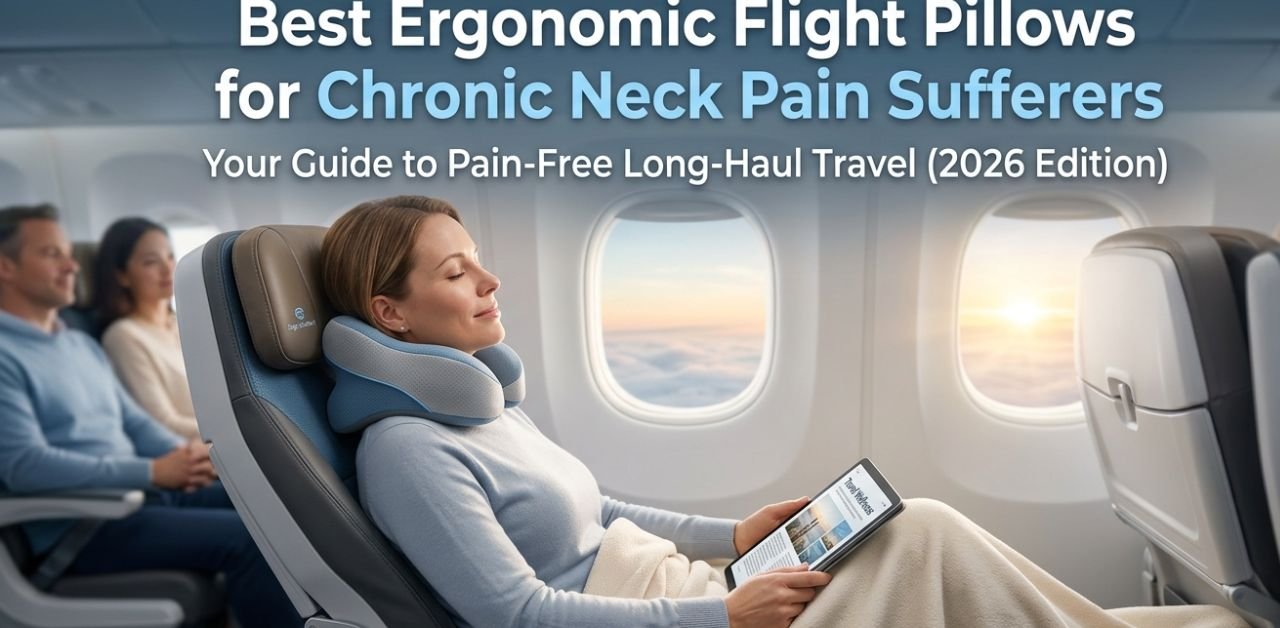 Best ergonomic flight pillows for chronic neck pain sufferers