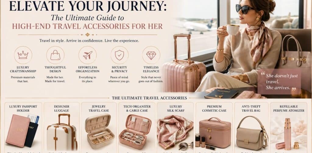 Elevate Your Journey: The Ultimate Guide to High End Travel Accessories for Her Elevate Your Journey: The Ultimate Guide to High End Travel Accessories for Her