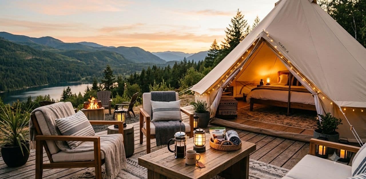 10 Luxury Glamping Essentials for a 5-Star Outdoor Experience