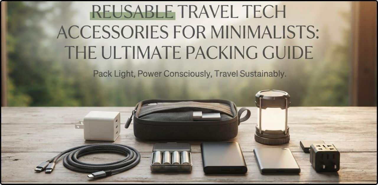 Reusable Travel Tech Accessories for Minimalists: The Ultimate Packing Guide